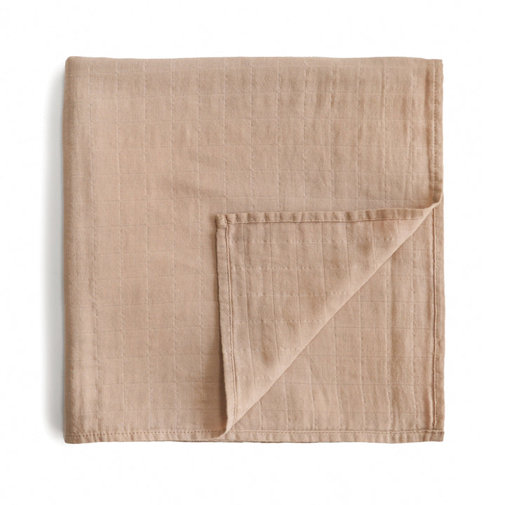 Organic Cotton Muslin Swaddle Blanket