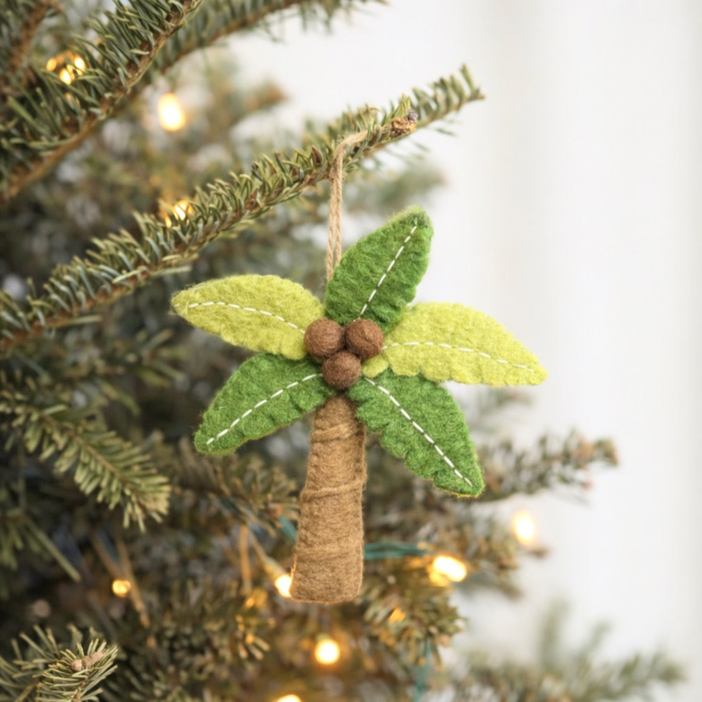 Felt Ornament - Palm Tree