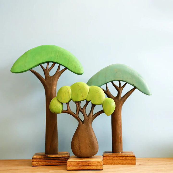 Papoose African Trees, Set of 3