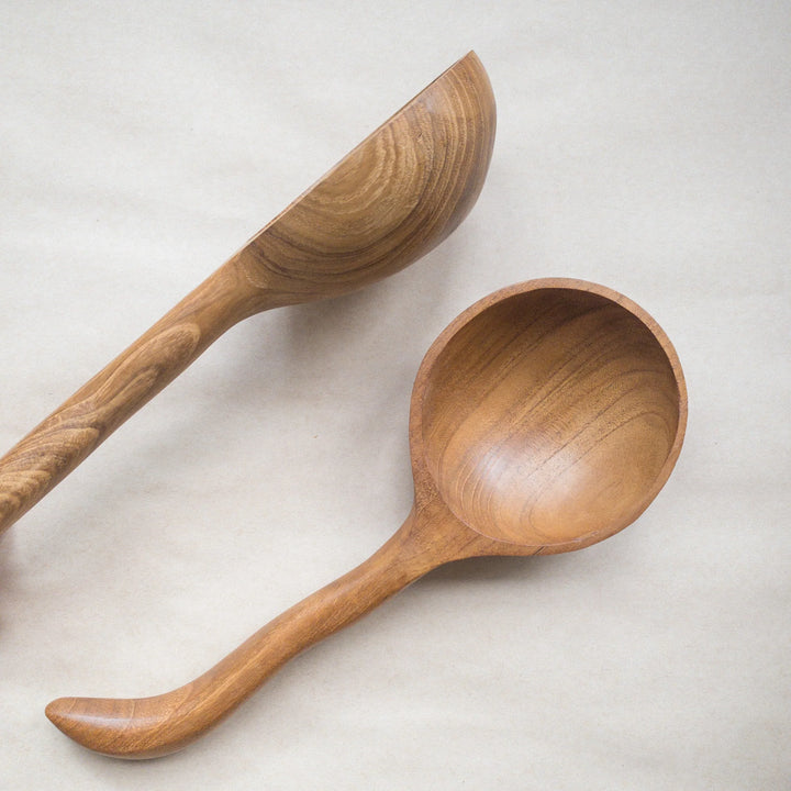 Papoose Teak Scoop Spoon