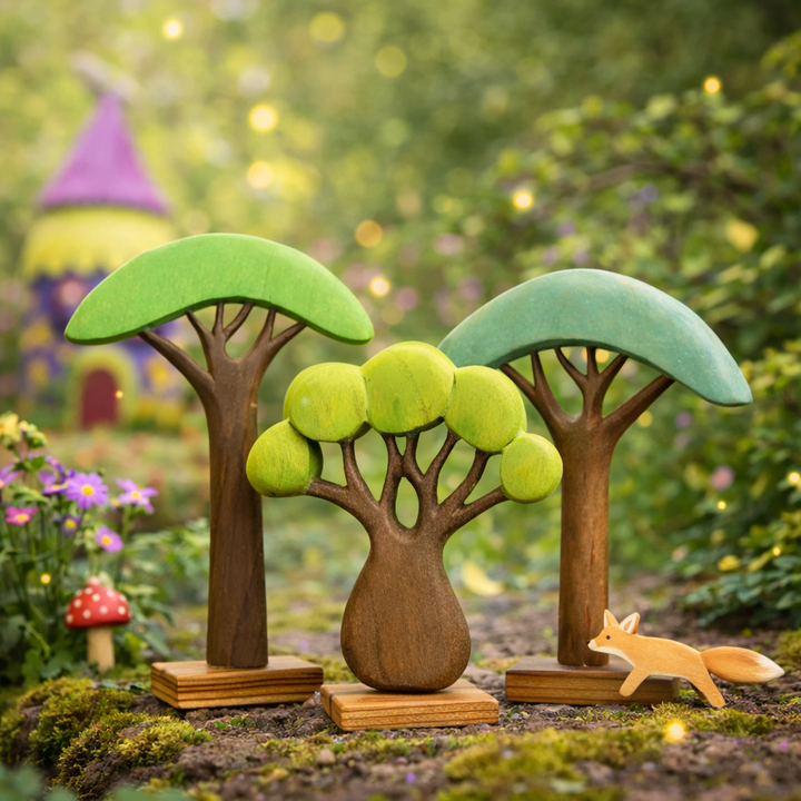 Papoose African Trees, Set of 3