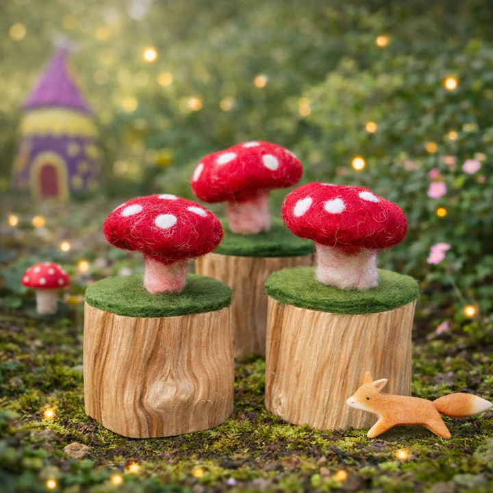 Papoose Small World Toadstool Trunk