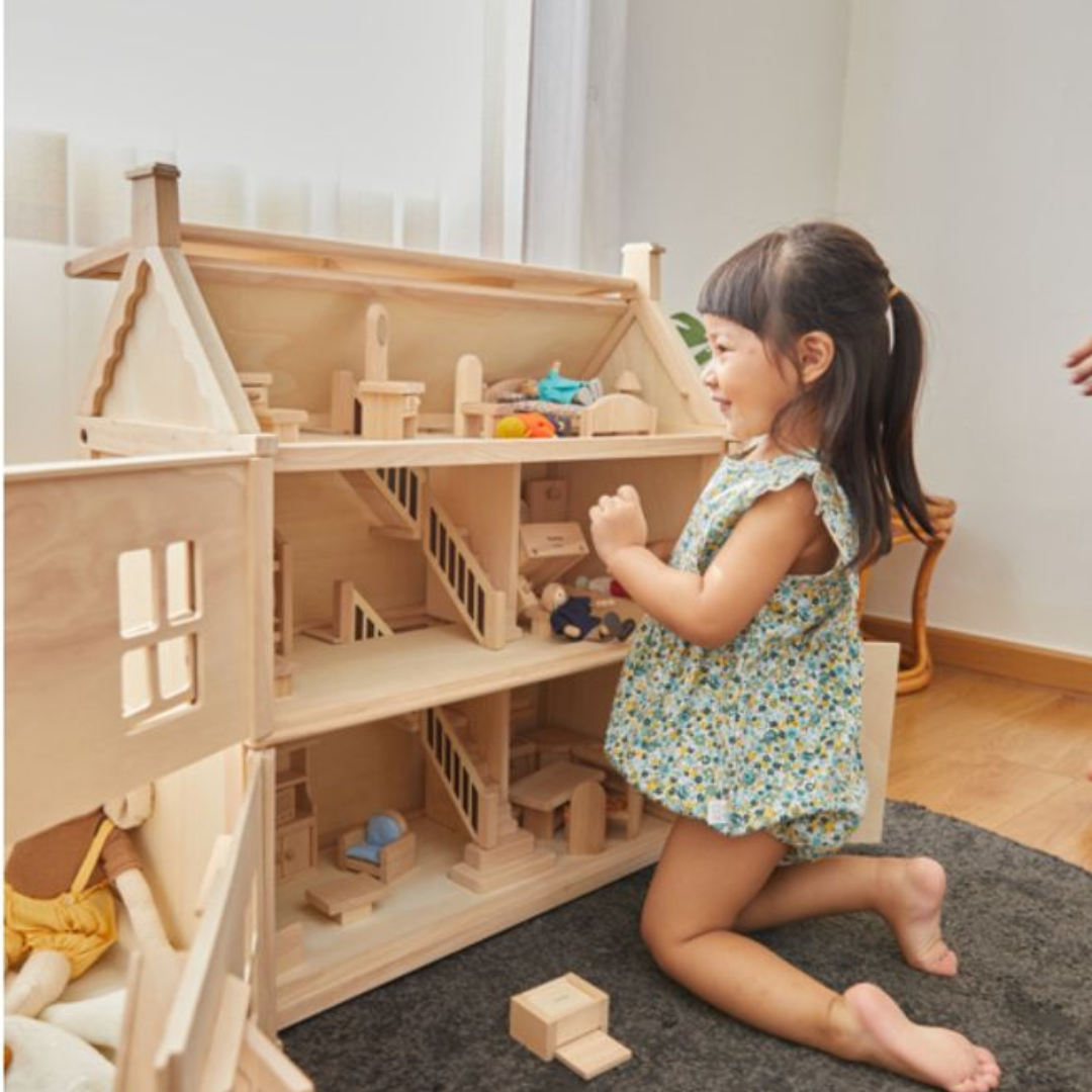 Plan Toys Victorian Dollhouse – My Toy Wagon