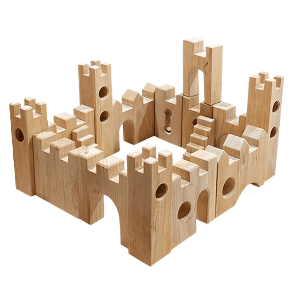 Pre-Order Bauspiel Castle Set, 16 pcs