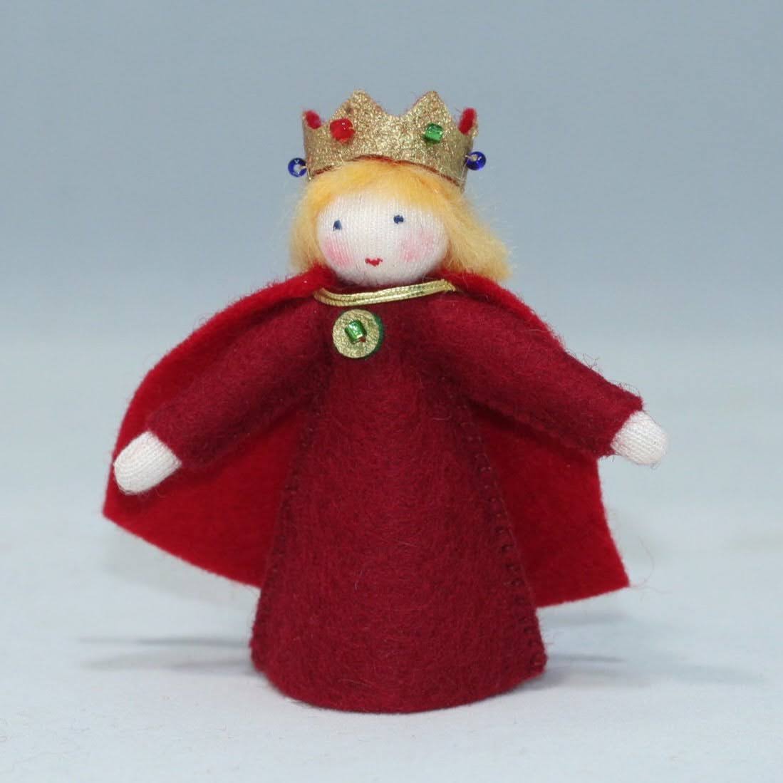 Halloween Prince (3") | Fair Skin Tone | Red Outfit with Cape