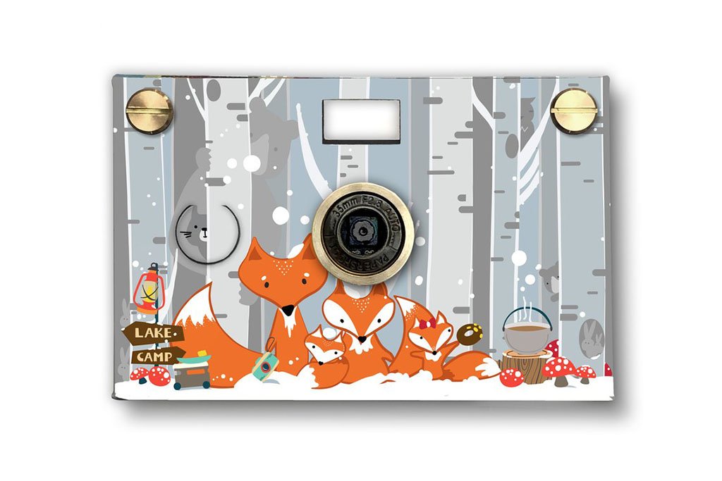 Snow Fox Paper Digital Camera