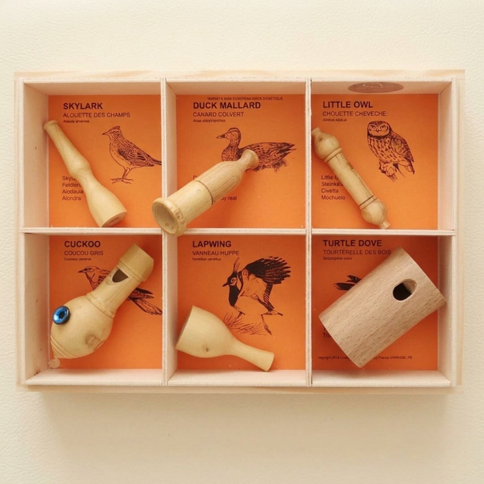 Quelle est Belle Six Nests Bird Call Set, Didactic