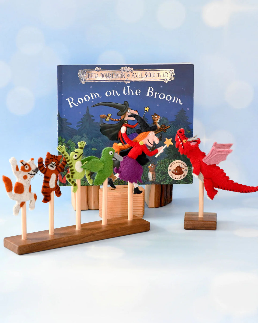 The Room On The Broom® Finger Puppets Set
