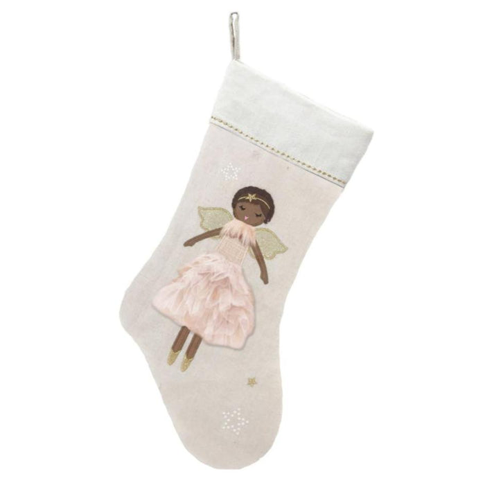 Mon Ami pink Ada angel Christmas stocking