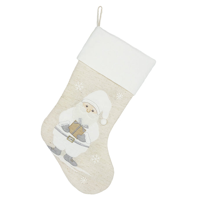 Mon Ami Nordic Santa Christmas stocking