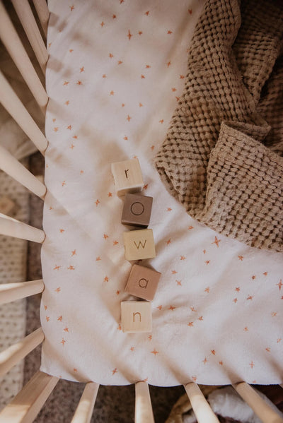 Pre-Order Sabo Concept Alphabet Blocks, Olive