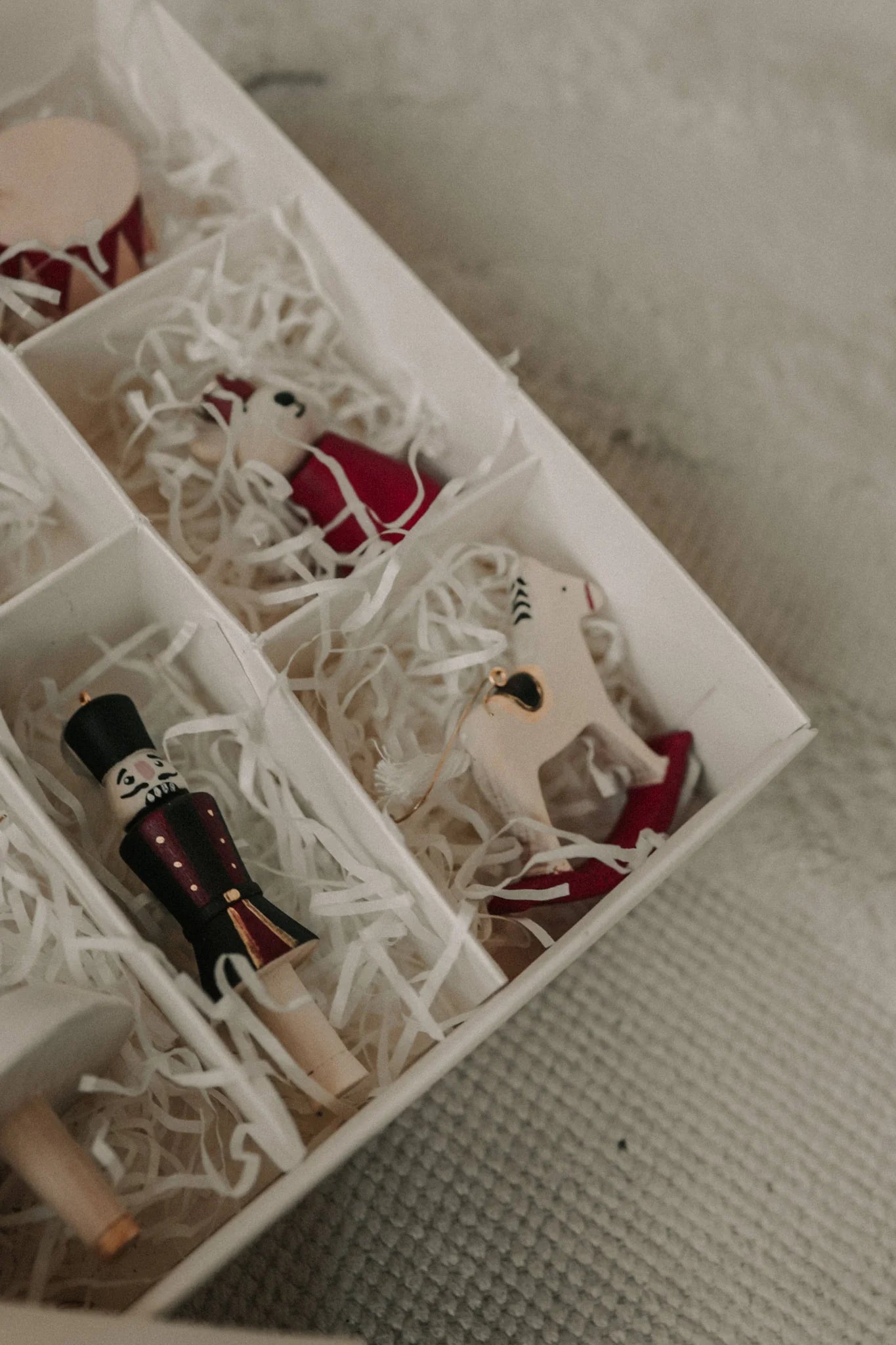 Pre-Order Sabo Concept Wooden Christmas Ornaments – Nutcracker, Ballerina, Mouse King & Soldiers (9-Piece Set)