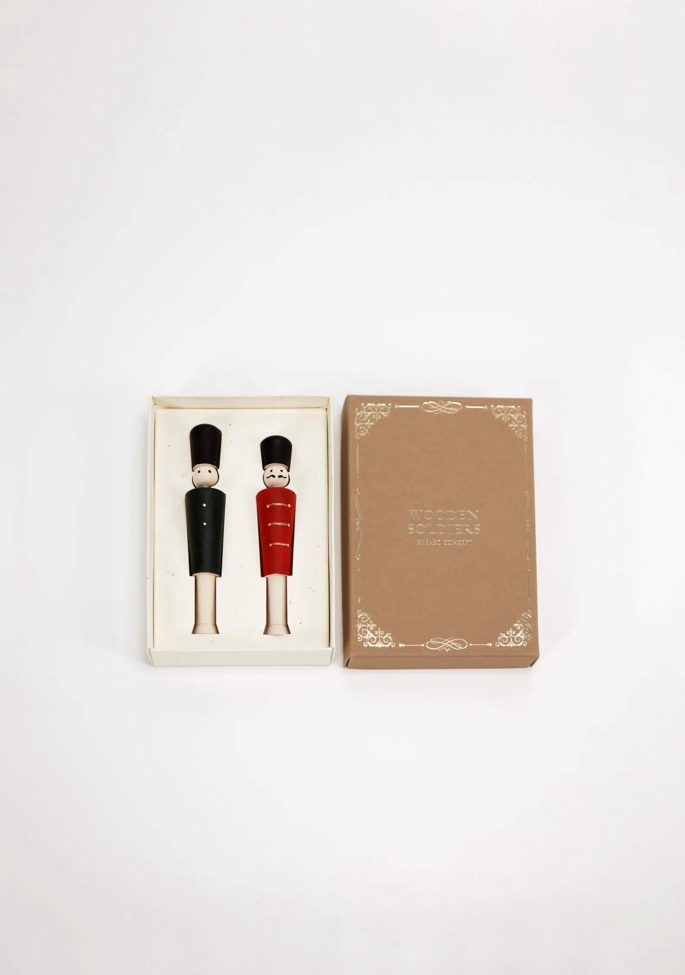 Pre-Order Sabo Concept Wooden Soldiers, Set of 2