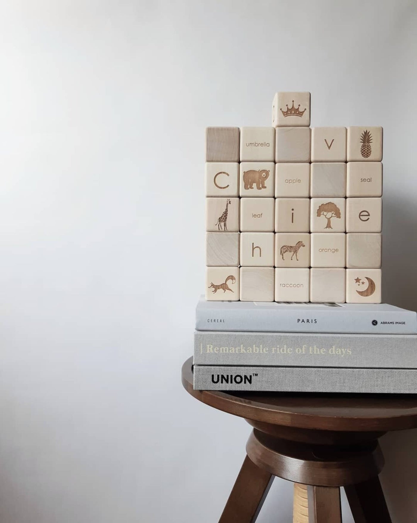 Pre-Order Sabo Concept Alphabet Blocks, Natural