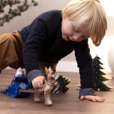 Pre-Order Santa Claus, Sleigh and Reindeer Set