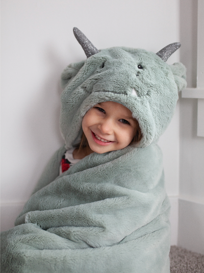 Dax Dragon Hooded Blanket