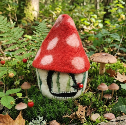 Toadstool Fairy Home