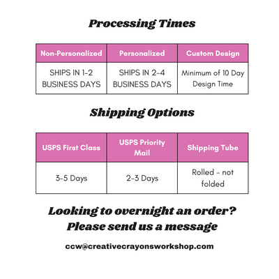 Happy Birthday Coloring Tablecloth