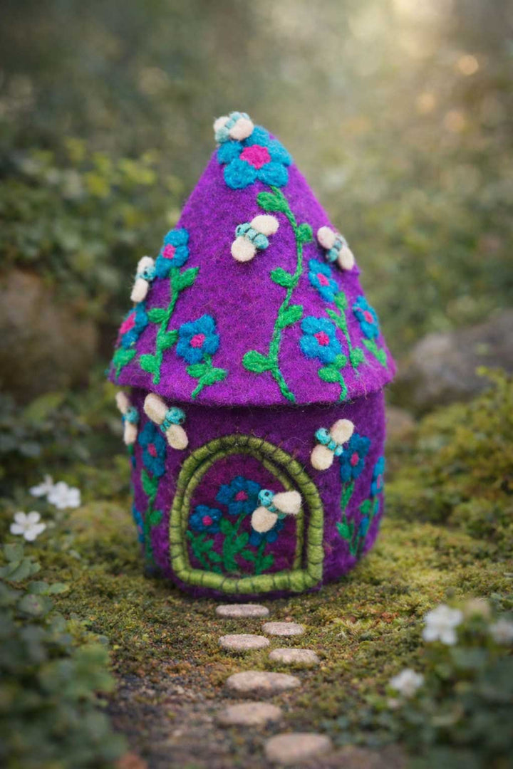 Small Blue Bee Home