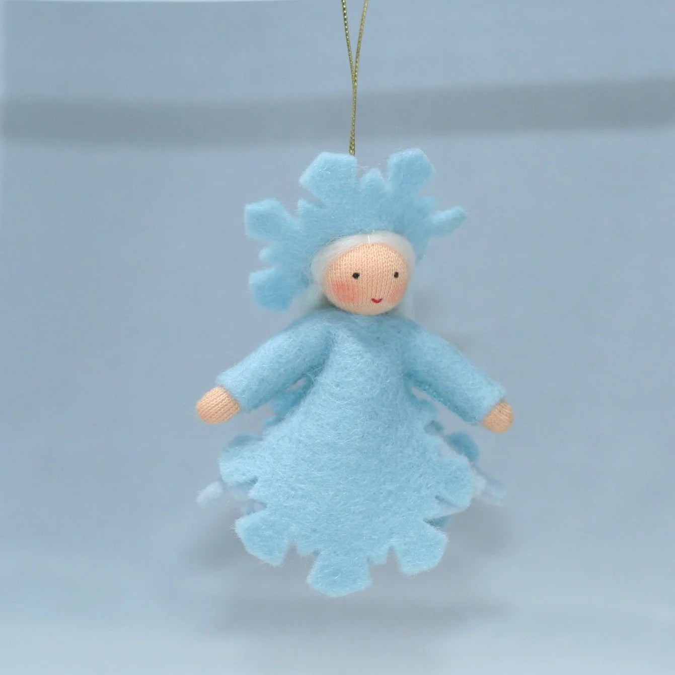 Pre-Order Snowflake Fairy, Blue Dress | Light Skin Tone (Ships in November)