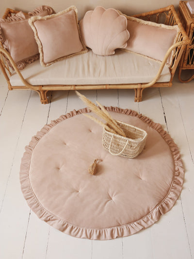 Soft Velvet “Latte” Shell Pillow