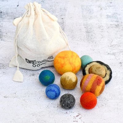 Pre-Order Solar System Space Felt Planets (Ships in mid-November)