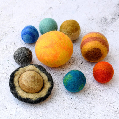 Pre-Order Solar System Space Felt Planets (Ships in mid-November)