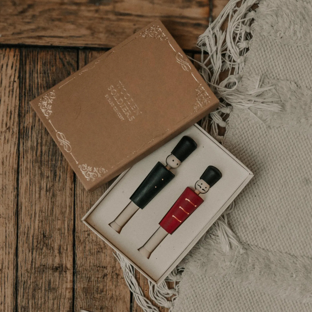 Pre-Order Sabo Concept Wooden Soldiers, Set of 2