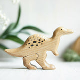 Wooden Spinosaurus · view 2