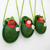 Fairyshadow Strawberry Baby Necklace, Green · view 3
