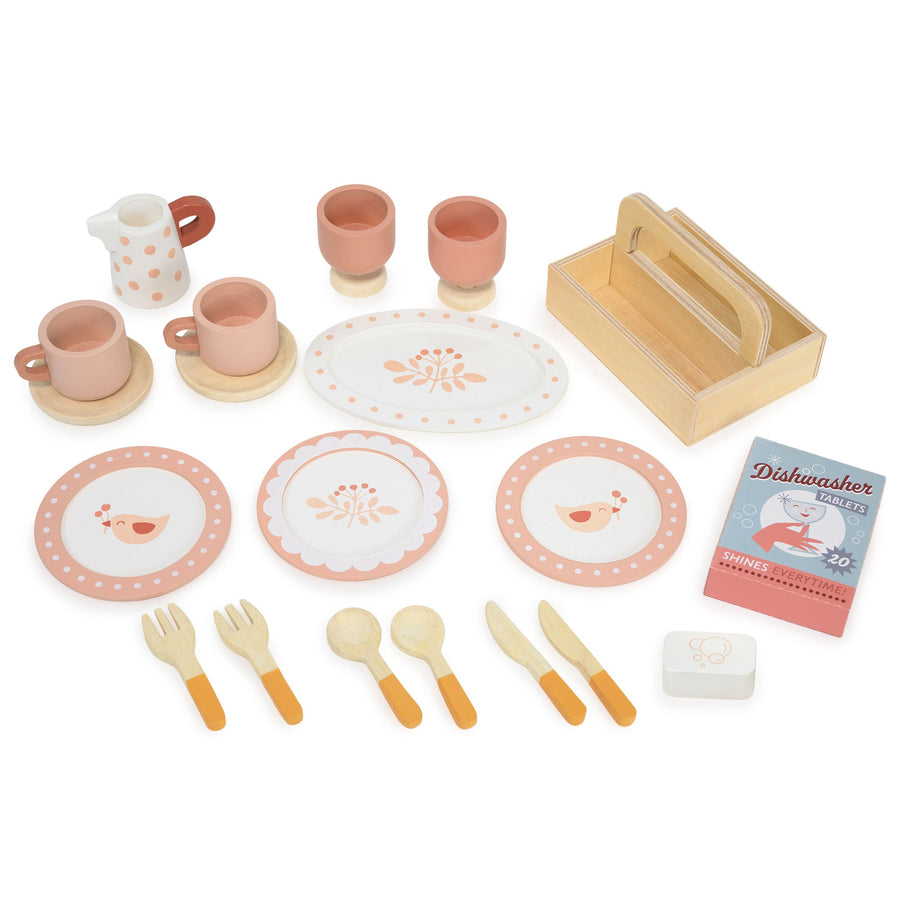 Tender Leaf Kitchen Dresser and Dishwasher