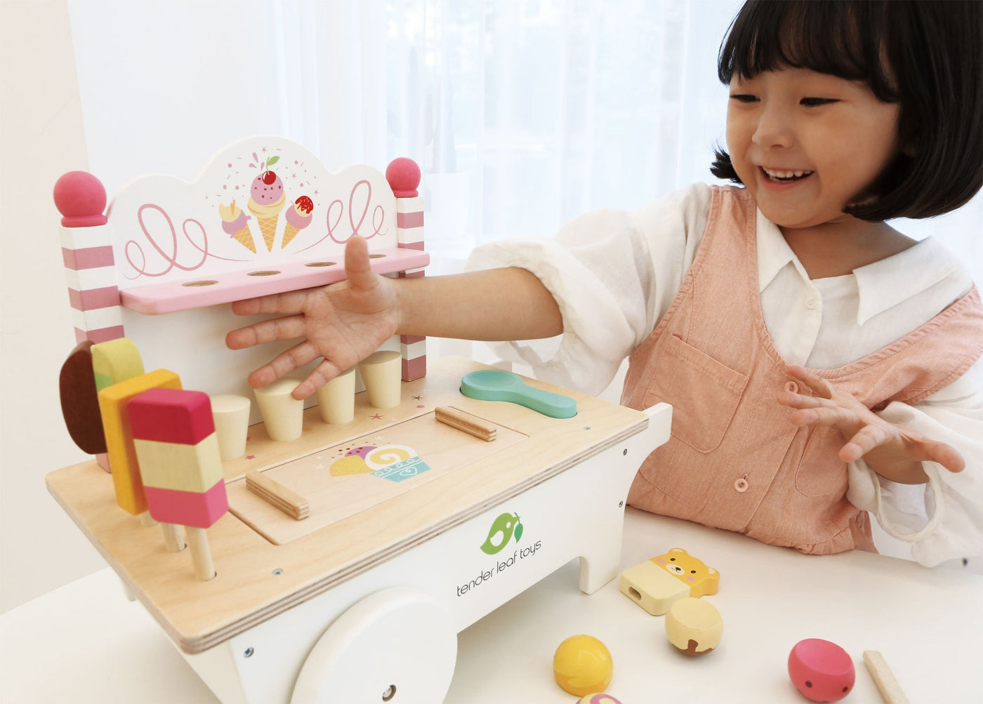 Tender Leaf Ice Cream Cart