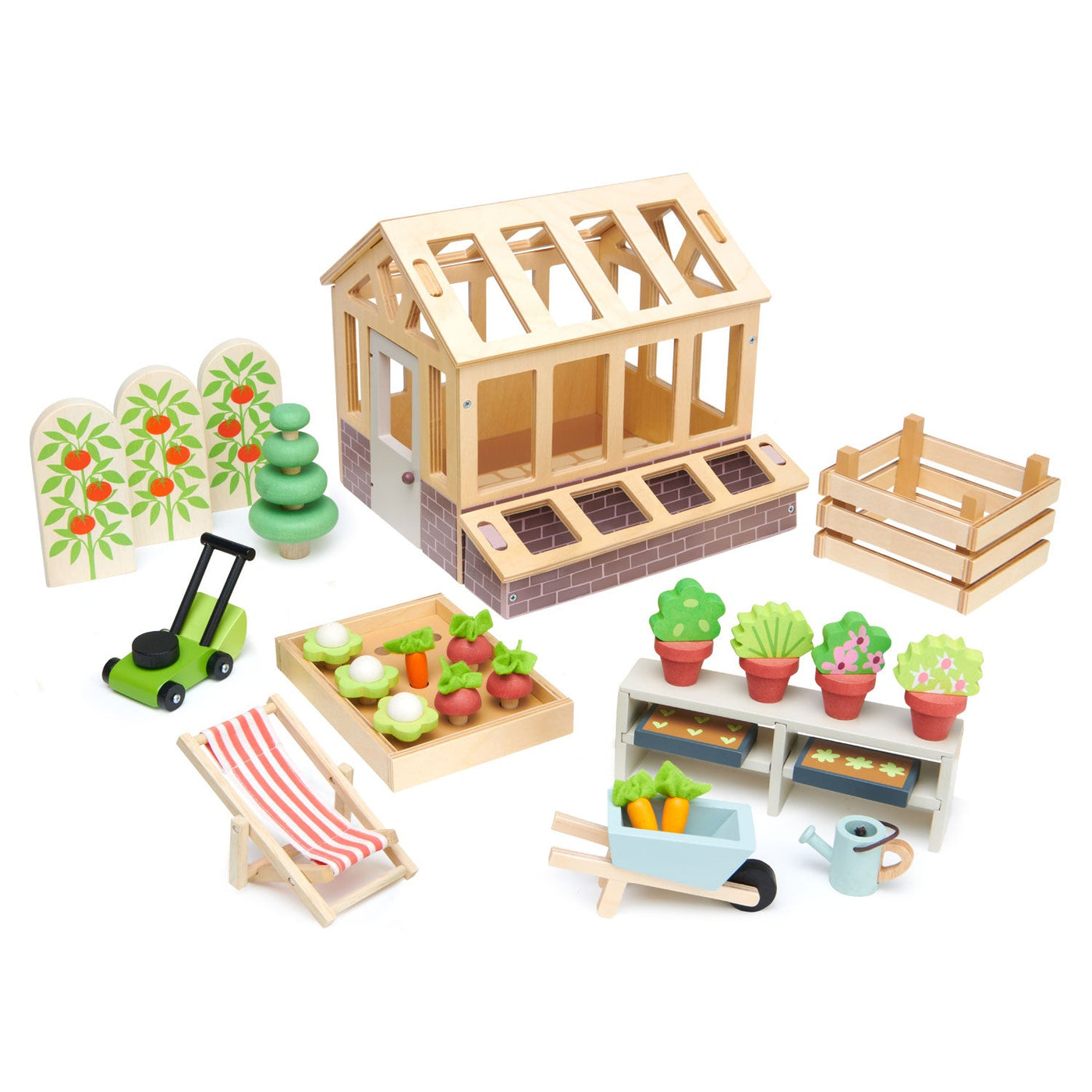 Tender Leaf Greenhouse and Garden Set