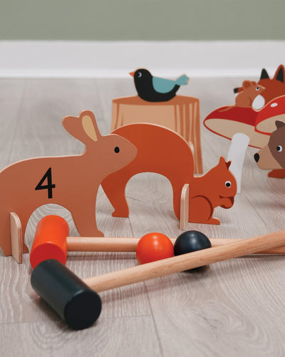 Tender Leaf Woodland Indoor Croquet Set