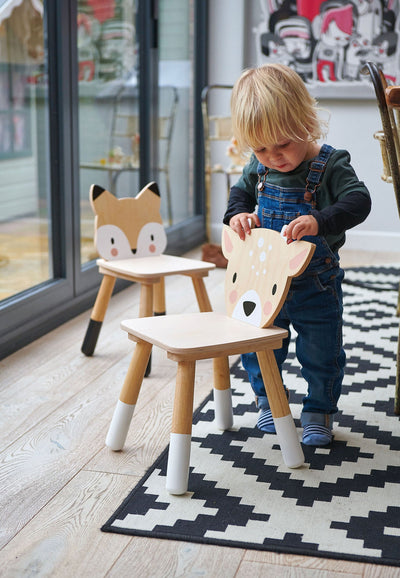 Tender Leaf Forest Deer Chair