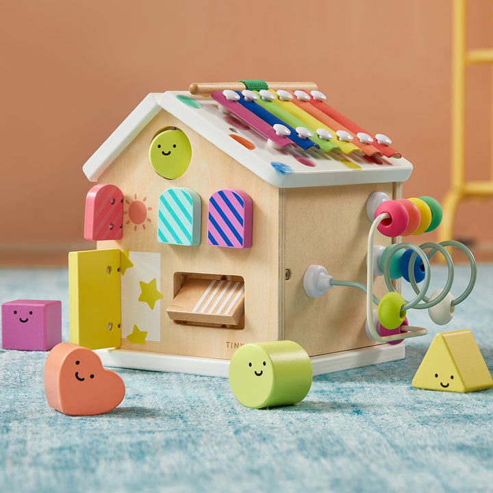 Sale Tiny Land® Cottage Activity Cube - Rainbow