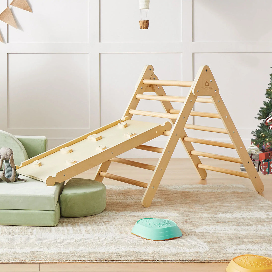 Wooden Climbing Structure