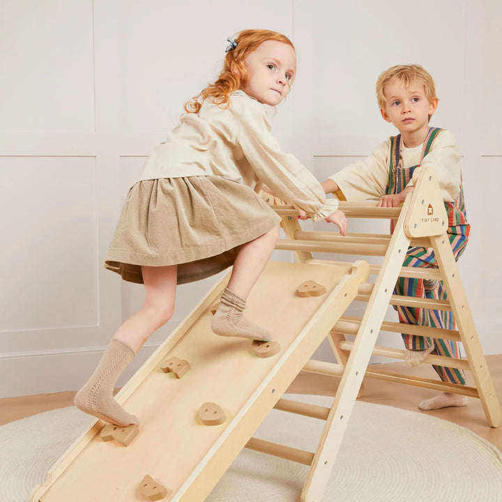Wooden Climbing Structure