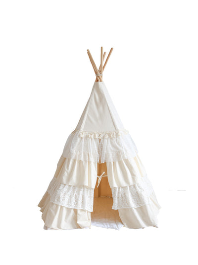 “Shabby Chic” Teepee Tent with Frills