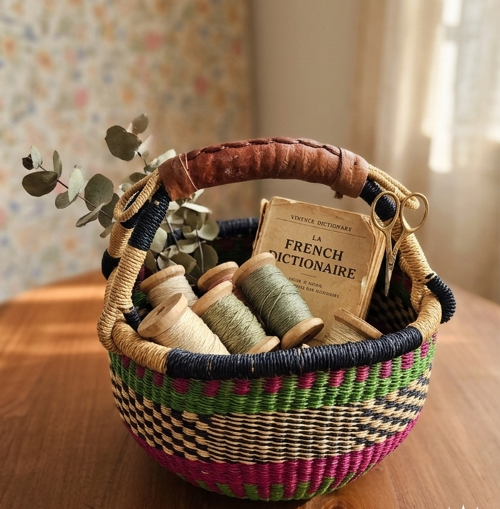 The Meadow Song, Child's Bolga Basket