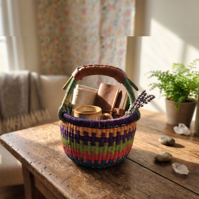 The Mindfulness Mosaic, Child's Bolga Basket