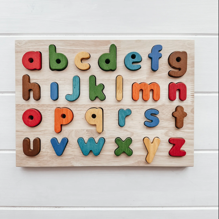 Q Toys Colorful Lowercase Letter Puzzle