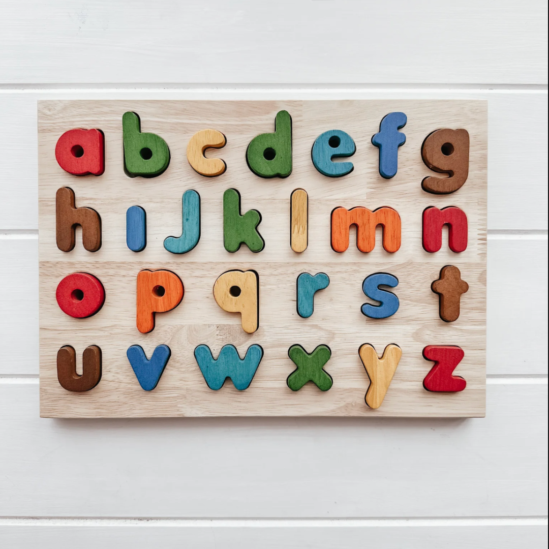 Q Toys Colorful Lowercase Letter Puzzle