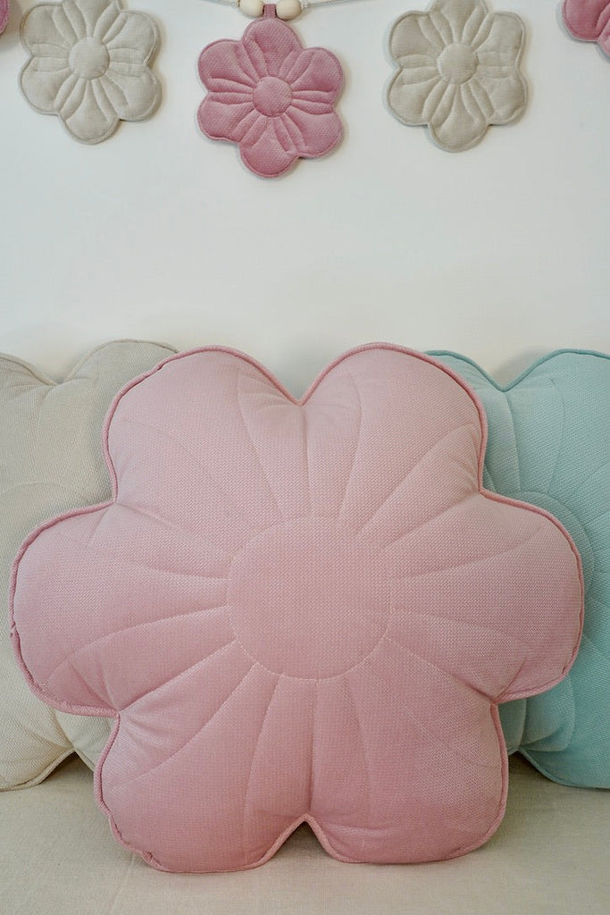 Velvet Flower Pillow