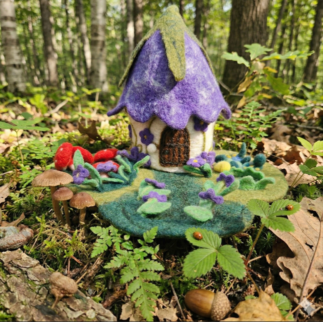 Violet Fairy Blossom House