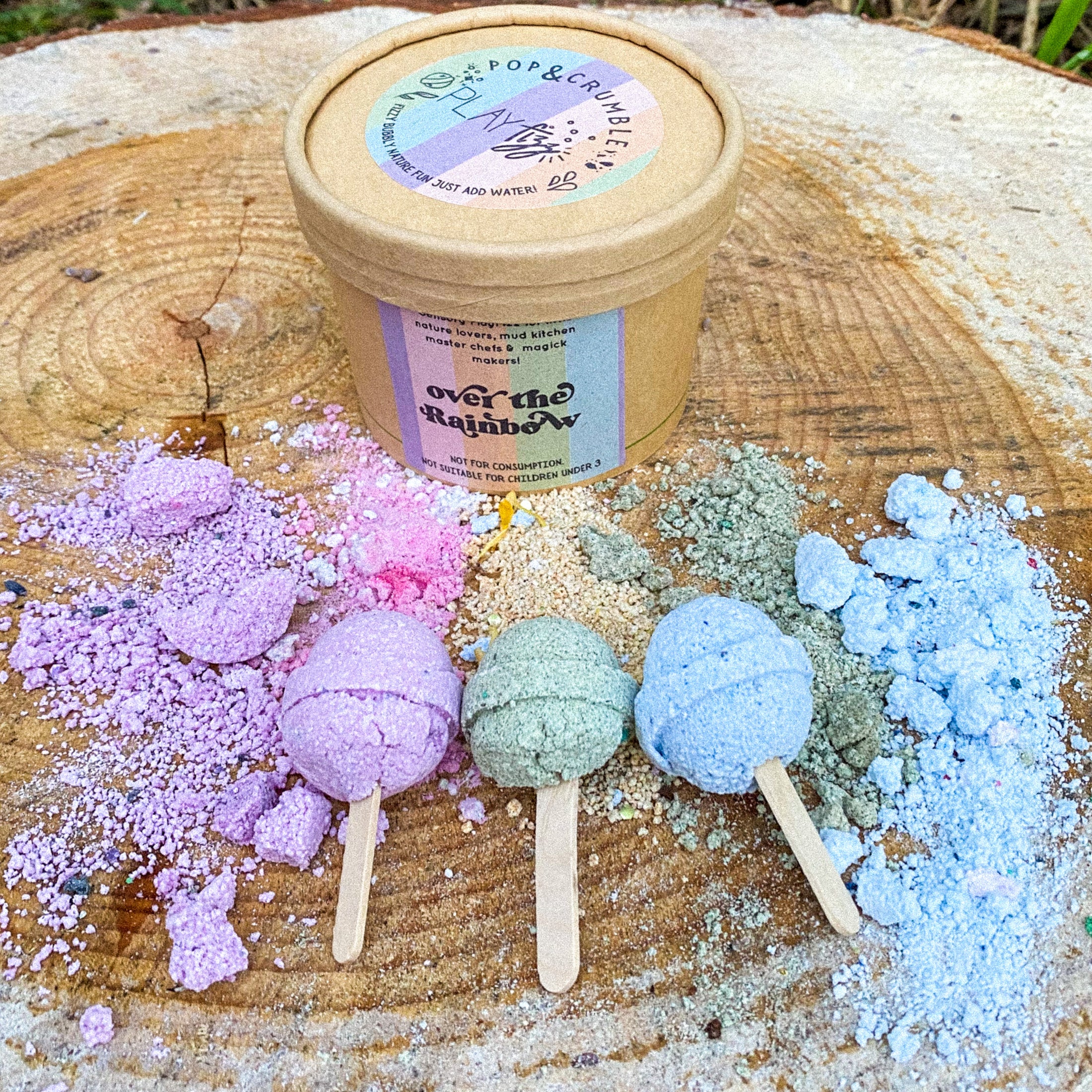 Wild Mountain Child Rainbow Playfizz Pop & Crumble Cup – My Toy Wagon