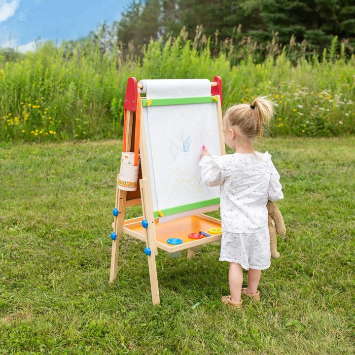 Tiny Land® 3-in-1 Art Easel &amp; Paper Roll Set