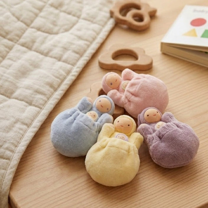 Fairyshadow Pocket Mama Waldorf Doll, Pastel Colors