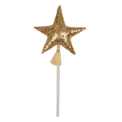 “Gold Sequins” Magic Wand