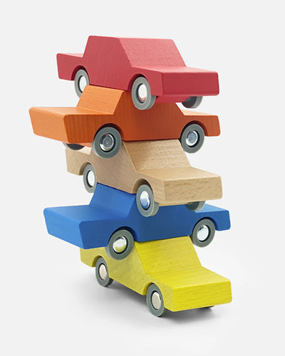 Waytoplay Back and Forth Cars, Set of 5